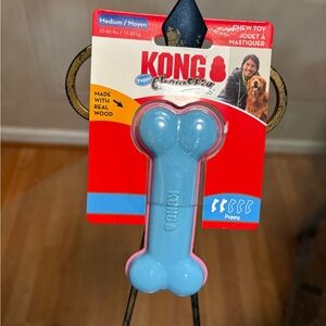 KONG Chewstix  Bone Dog Toy Blue Small  5"